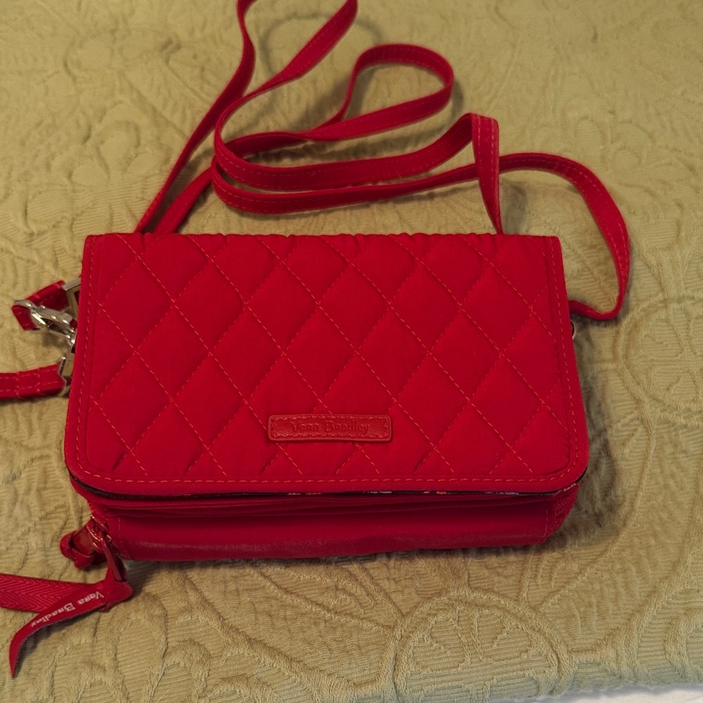 Vera Bradley Cherry Quilted Crossbody Bag